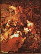 Peter Paul Rubens The Adoration of the kings painting